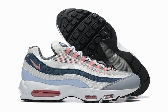 Cheap Nike Air Max 95 Blue Grey Pink Men's Shoes From China-154
